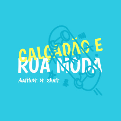 T-Shirt Design Maker Featuring a Skateboard Graffiti with a Quote