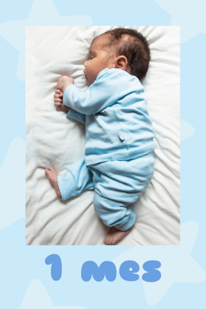 Ad Banner Generator for a Baby's First Monthiversary Celebration 6422i