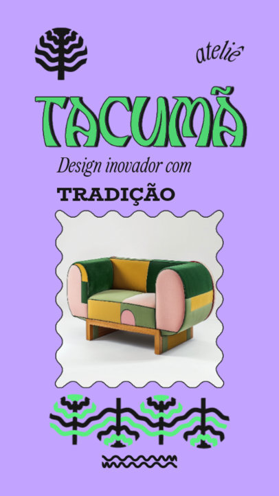 Instagram Story Creator for a Wooden Furniture Shop 6437b