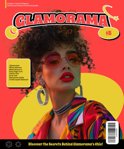 T-Shirt Design Creator Featuring a Woman in an 80s Fashion Outfit 6431c