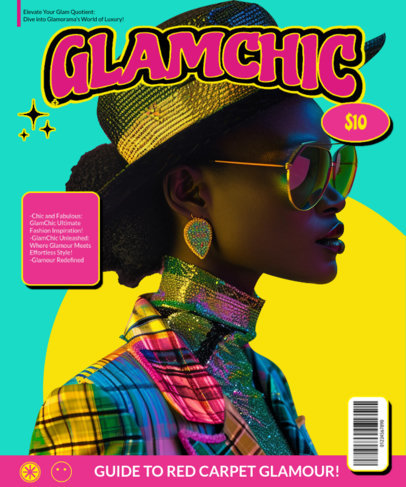 AI-Created T-Shirt Design Generator Featuring a Woman Wearing 80s Fashion 6431f