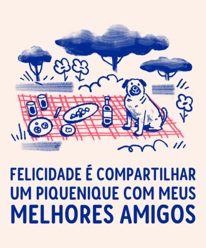 Birthday Tote Bag Design Generator for a Picnic Party Event 6436e