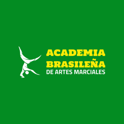 Online Logo Template for a Brazilian Martial Arts Academy 6422f