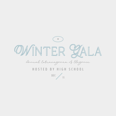 Logo Generator for a Fancy Gala Event