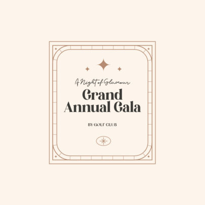 Logo Generator for a Glamorous Gala Ball Event