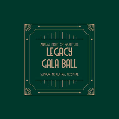 Logo Creator for a Legacy Gala Ball Night