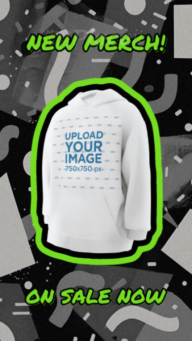 Spinning 3D Hoodie Video to Promote Gaming Merchandising