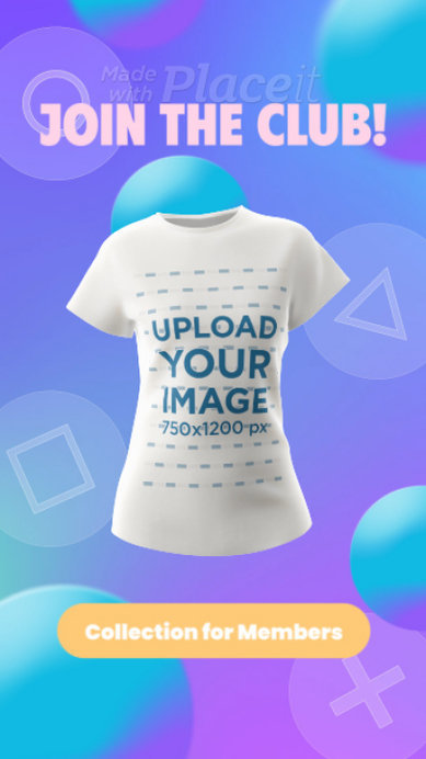 Streaming Merch Video of an AI-Generated 3D T-Shirt