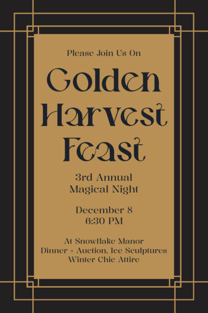 Invitation Maker for a Special Gala Night Event