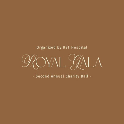 Logo Creator for an Annual Charity Ball Organized by a Hospital
