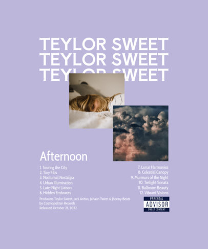 Back-View T-Shirt Design Creator with Images Inspired by a Famous Female Pop Star ed6909k