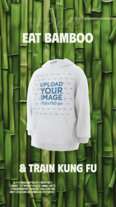 Kung Fu Panda-Inspired Video Featuring a 3D Spinning Hoodie
