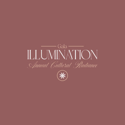 Logo Generator for an Annual Gala Featuring Contrasting Fonts