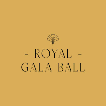 Logo Maker for a Royal Gala Ball Social Event 