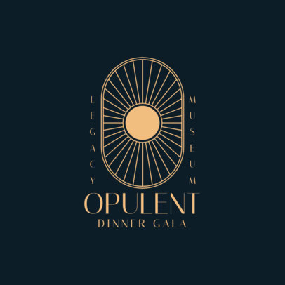 Logo Generator for an Opulent Dinner Gala Night