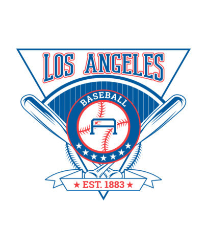T-Shirt Design Generator Featuring an Emblem for a Baseball Team ed6935a