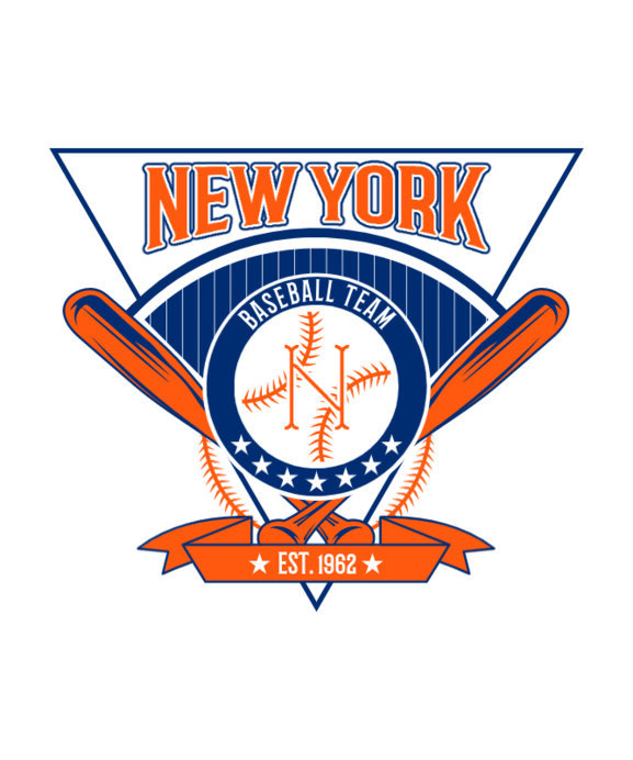 T-Shirt Design Creator Featuring a Baseball and Bats for a Local Team