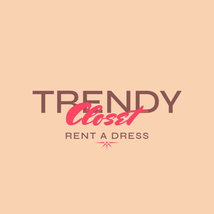 Placeit - Logo Template for a Trendy Dress Rental Store