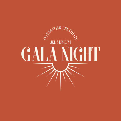 Logo Creator for a Museum's Gala Night