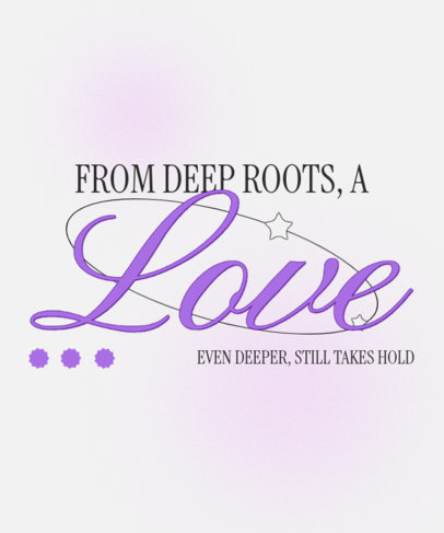 T-Shirt Design Creator with a Genealogy Theme in a Y2K Aesthetic