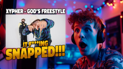 YouTube Thumbnail Maker for a Music-Themed Channel