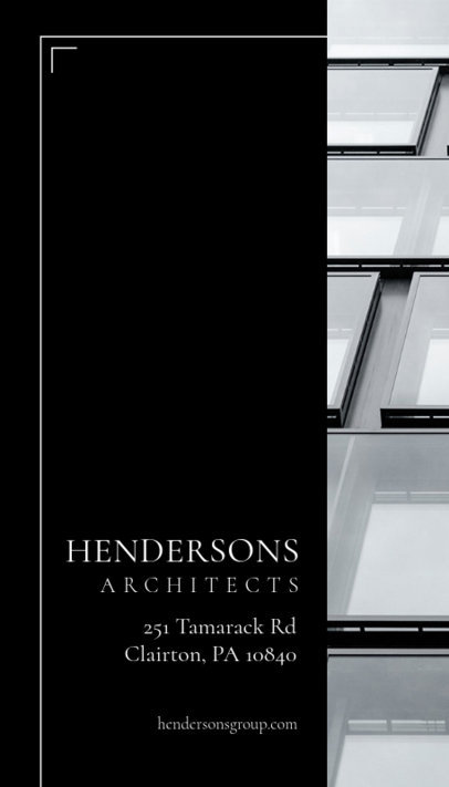 Business Card Maker for Architects 