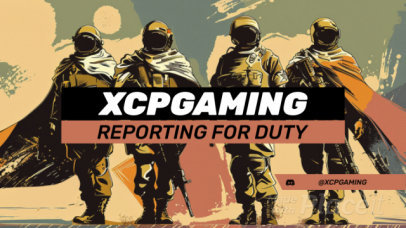 Twitch Screen Video Generator Featuring AI-Created Graphics Inspired by Helldivers 2