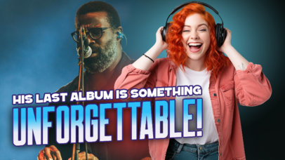 AI-Created YouTube Thumbnail Generator for Music Enthusiasts