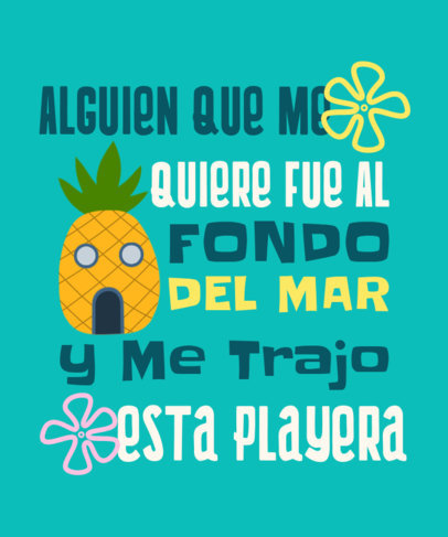 T-Shirt Design Generator with a Funny Someone-Who-Loves-Me Phrase for a Gift 6476g