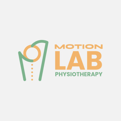 Logo Maker for a Physiotherapy Motion Lab Center