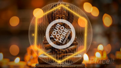 Intro Video Creator for a Guided Meditation Featuring AI-Generated Graphics