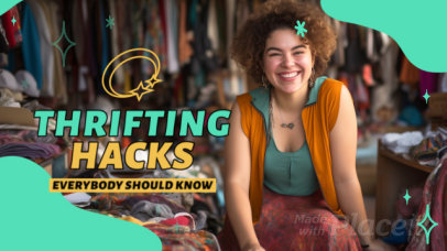 Placeit Intro Video Generator For A Thrifting Hack Vlog Placeit Intro Video Generator For A Thrifting Hack Vlog