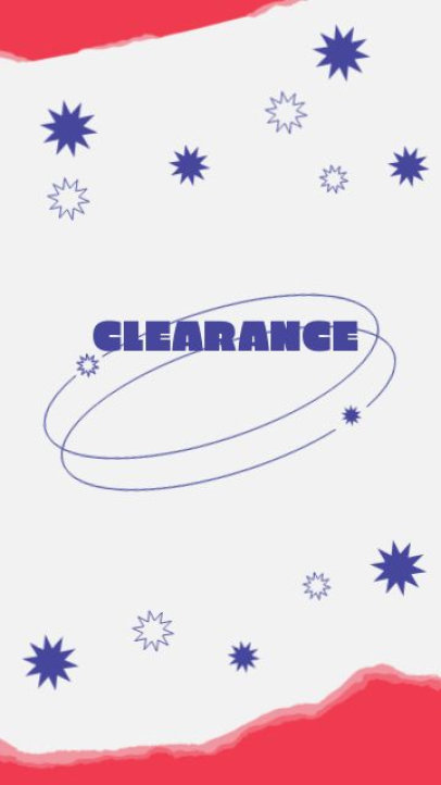 Instagram Story Video Generator for a Limited-Sale Promo With a Ripped Paper Aesthetic 8051