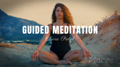 Meditation Intro Video Creator for a Wellness-Themed Channel