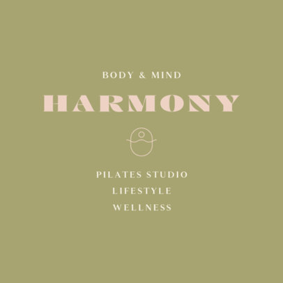 Logo Maker for a Motion and Pilates Studio