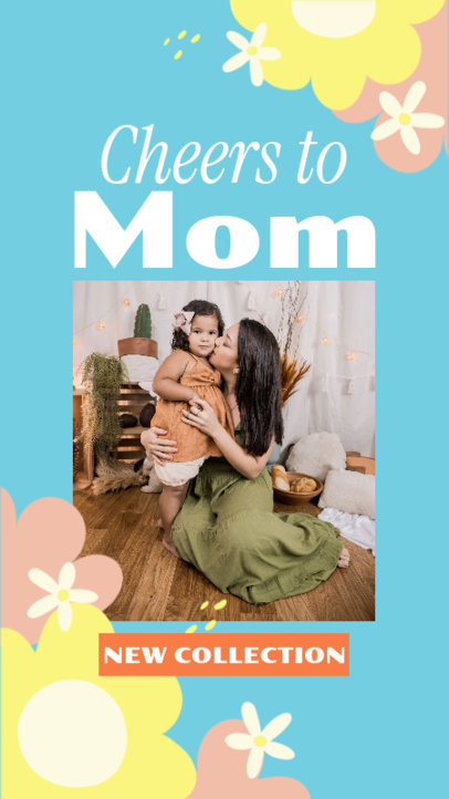 Seasonal Instagram Story Maker for a Mother's Day Promo