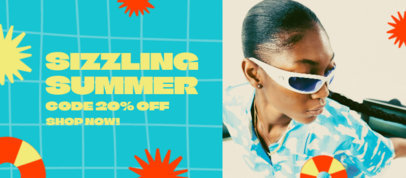 Facebook Cover Maker Featuring a Special Summer Promo