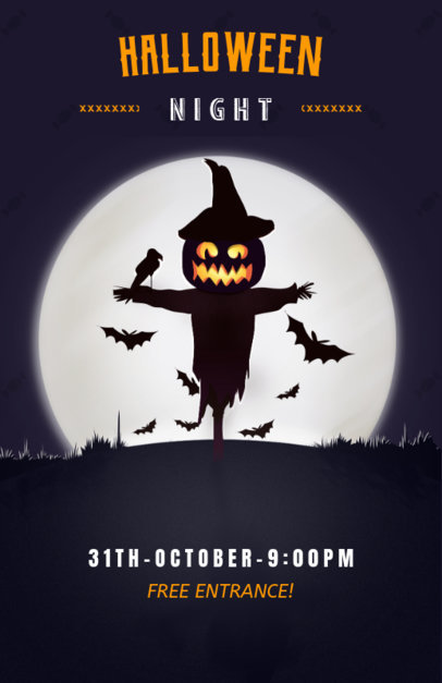 Costume Party Online Flyer Maker 