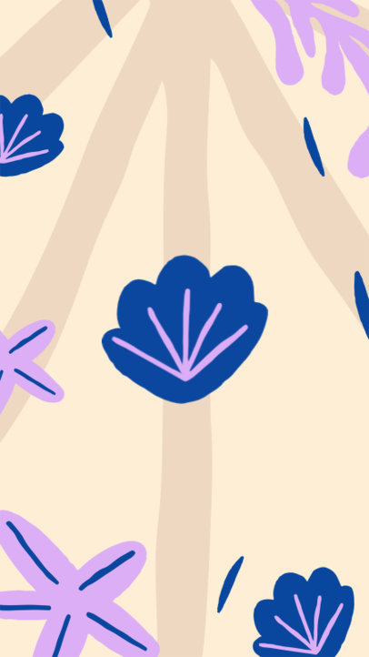 Instagram Highlight Cover Creator With a Seashell Graphic for a Summer Promo