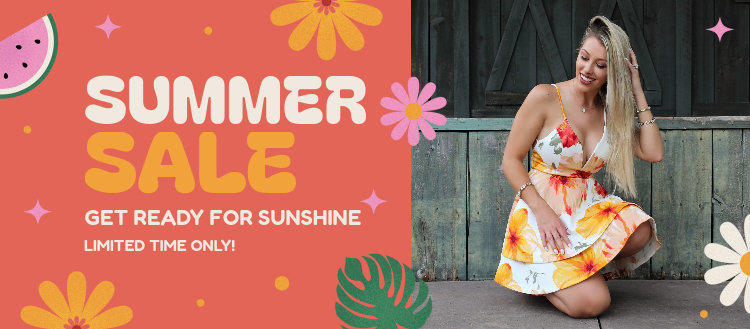 Facebook Cover Maker Featuring a Special Summer Sale Ad