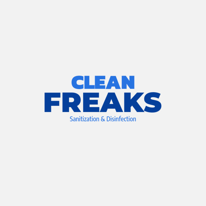 Placeit - Sanitization and Disinfection Logo Template with a Color ...