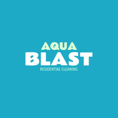 Logo Maker for a Professional Residential Cleaning Service