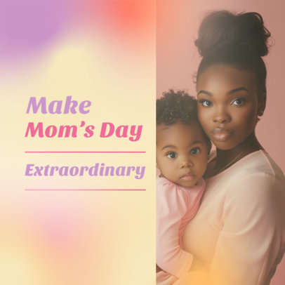 Instagram Post Generator to Promote a Mother's Day Sale 5190n-6500