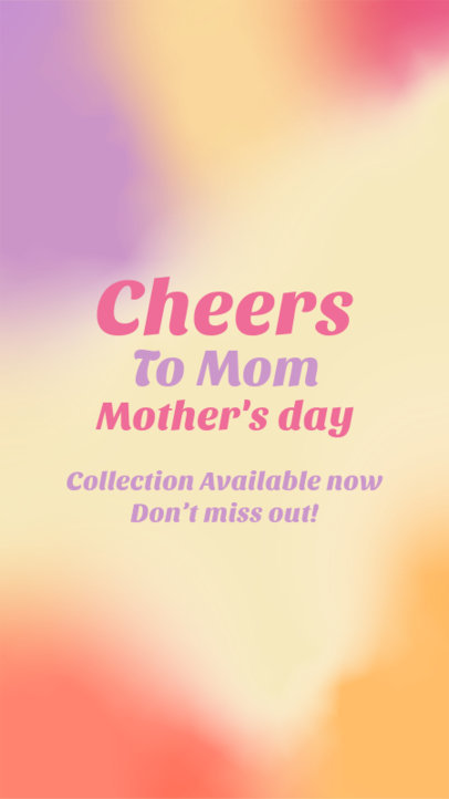 Instagram Story Generator to Promote a Mother's Day New Collection Sale 6110h-6500