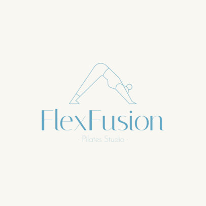 Logo Template for a Pilates-Themed Center 