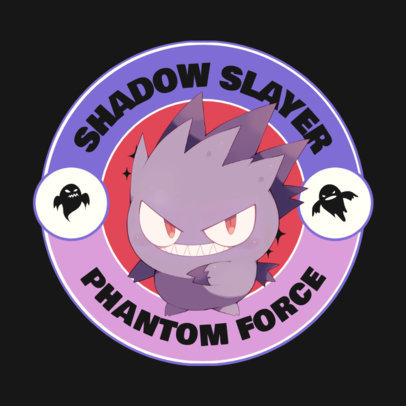 Sticker Design Generator With a Pokemon-Inspired Creature ED-6949a