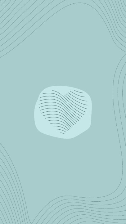 Instagram Highlight Cover Maker With Abstract Heart Graphics for Father's Day