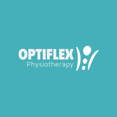Logo Creator Featuring a Wellness Theme for a Physiotherapy Healthcare Center