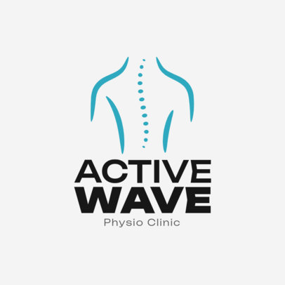 Wellness Logo Generator for a Physiotherapy Health Clinic