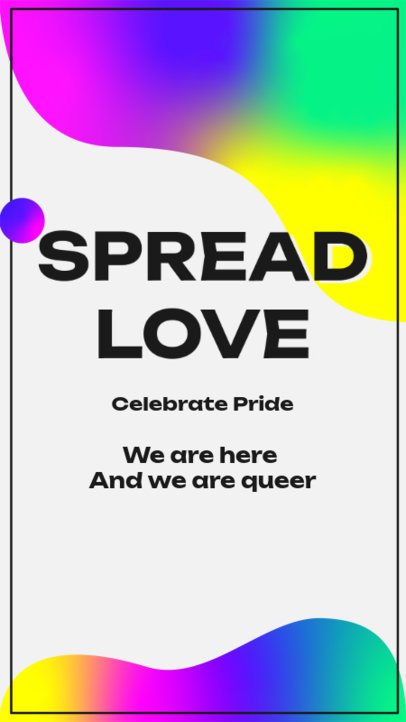 Instagram Story Maker to Promote a Queer and Pride Campaign 6503